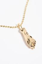 Figa Gold Amulet Necklace By Vale Jewelry At Free People